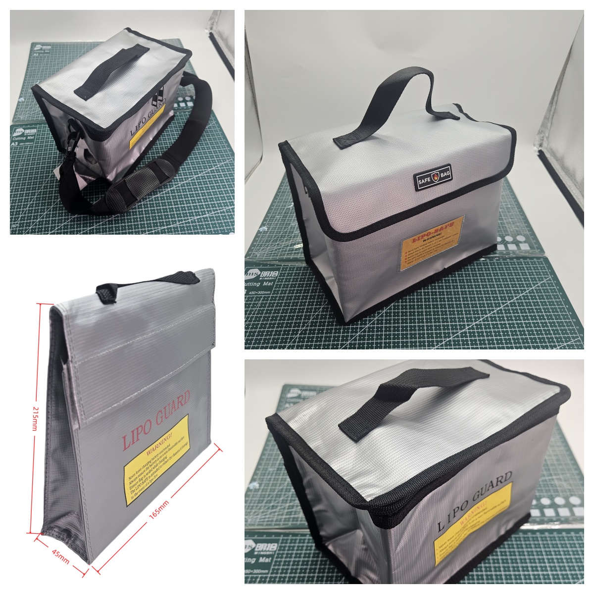 Fpv Drone Bag - Lipo SAFE Feuerfeste und Explosionsgeschützte Tragbare
