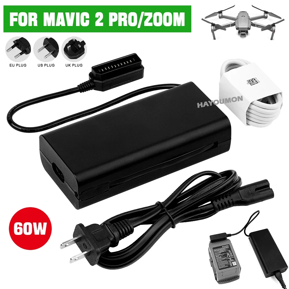 Fpv Drone Charger - Für DJI Mavic 2 Pro/Zoom Drohnen-Akkuladegerät