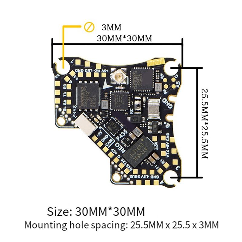 FBIL-F435 NEO 1S AIO Flugcontr – Fpv Drone Esc Bewertung und Preis
