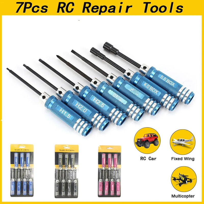 7-teiliges 1,5 2,0 2,5mm RC He – Fpv Drone Tool Kit Bewertung und Preis