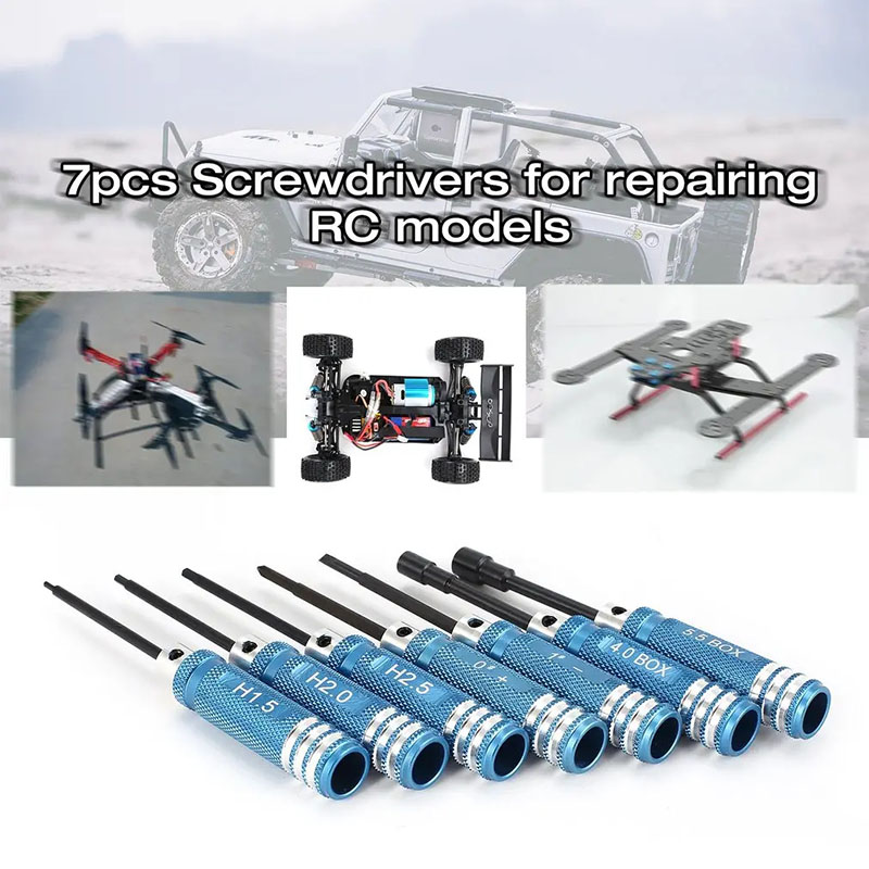 7-teiliges 1,5 2,0 2,5mm RC He – Fpv Drone Tool Kit Bewertung und Preis