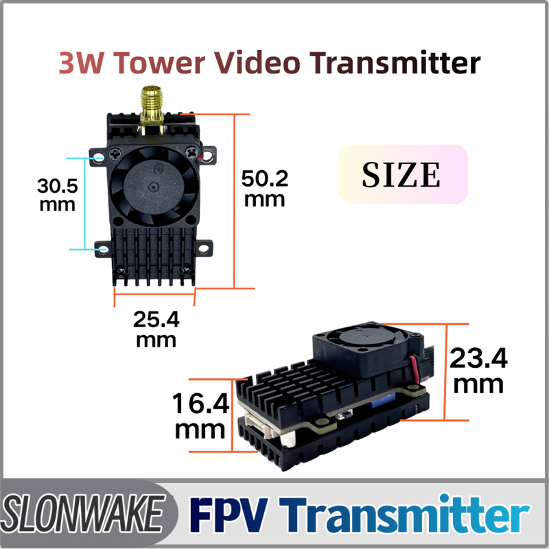 SLONWAKE 5,8G 3000mW Simulatio – Fpv Drone Receiver Bewertung und Preis